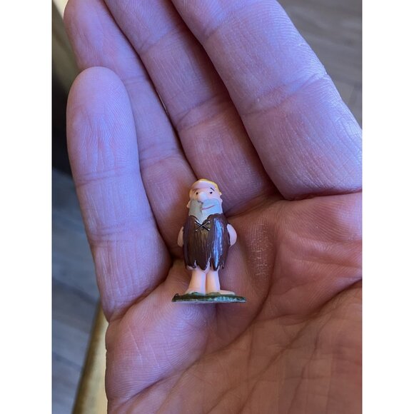 Flintstones Barney Rubble Figure by Marx Tinykins 1960s Cereal Toy RARE - Picture 7 of 8